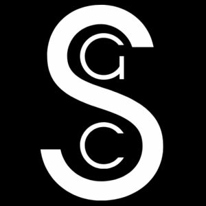 Black Golf Towel, White logo Design